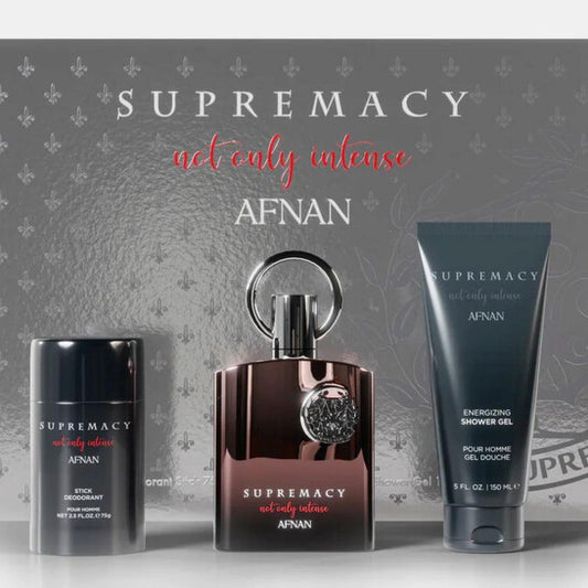 Afnan Supremacy Not Only Intense Unisex 3 Pcs