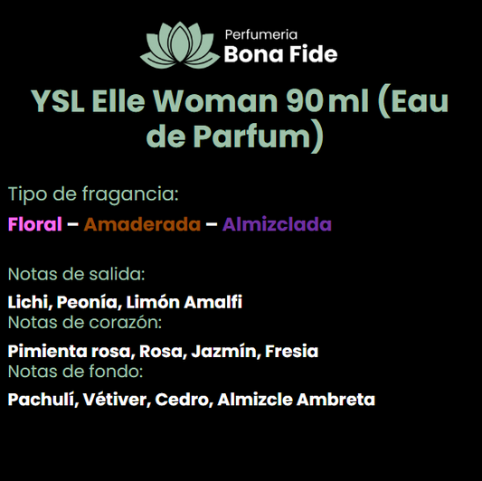 Ysl Elle Woman 90 ML